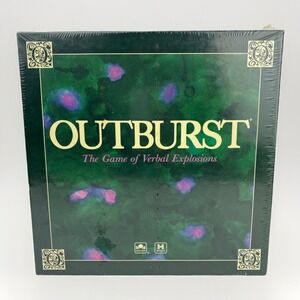 Outburst Board Game - The‎ Game of Verbal Explosions Vintage 1988